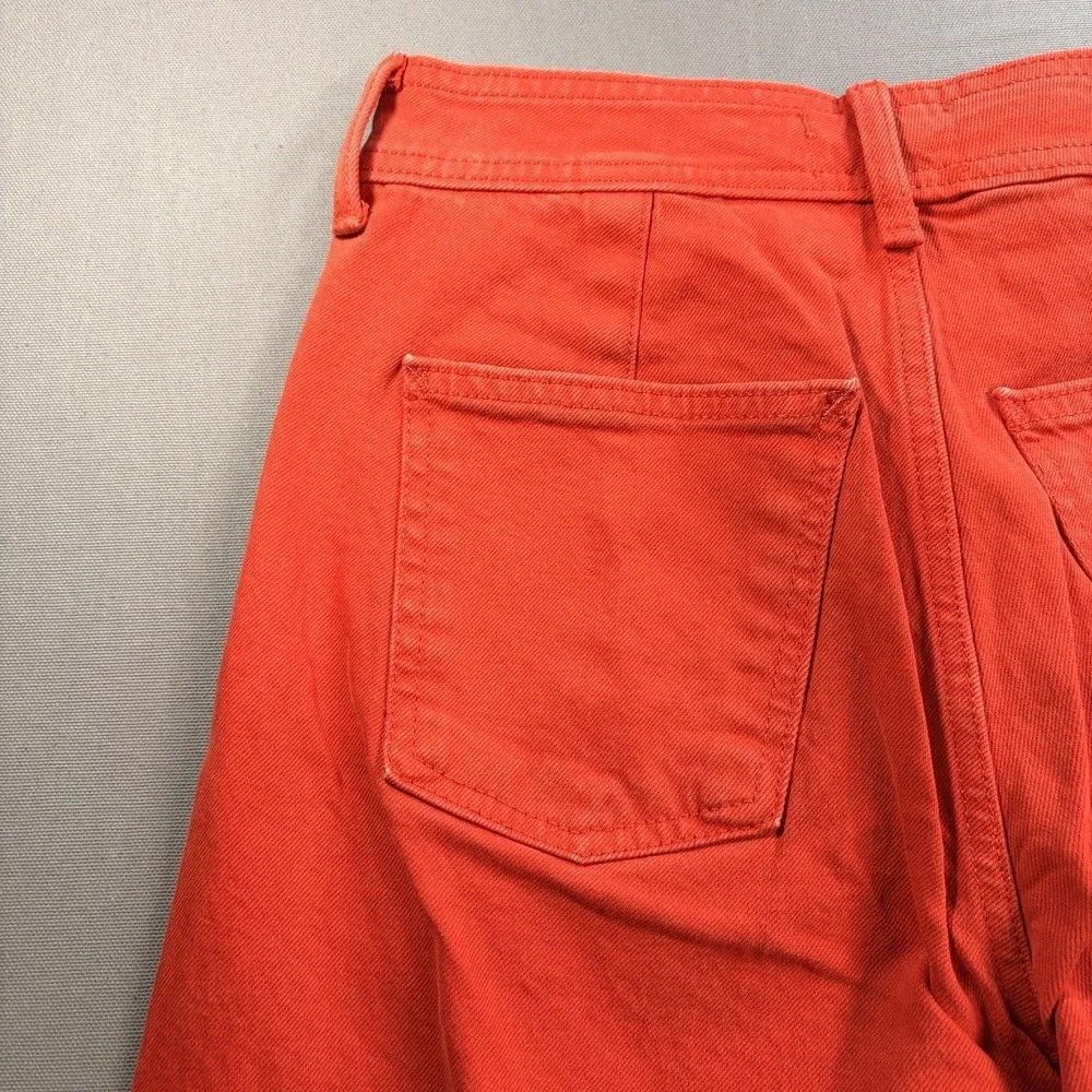 Universal Thread Sailor Wide Leg High Rise Jeans Red Women's Size 2 NEW